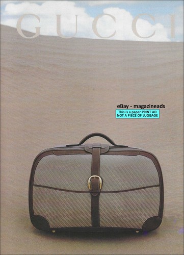 Gucci bagaglio vintage - gucci,