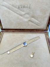 PIAGET VINTAGE ORO 18K REFERENZA 9902G QUARZO BRACCIALE INTEGRALE