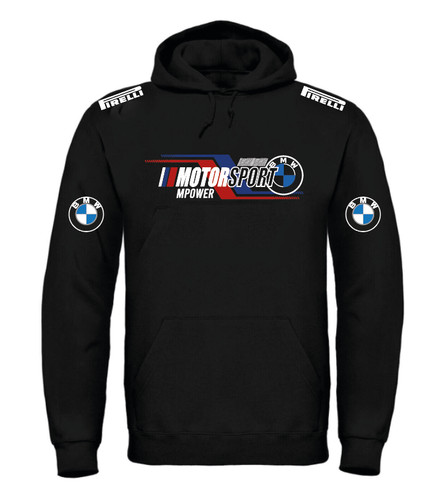 Felpa con cappuccio bmw - cappuccio, m
