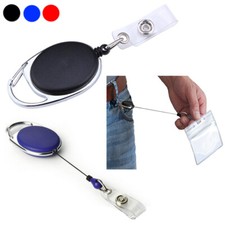 Portachiavi Retrattile Estensibile Antifurto Allungabile Badge Block Shaft 672