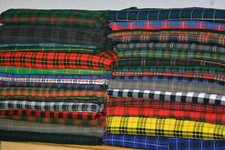 Plaid tessuti multi tartan