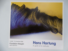 HARTUNG Hans Affiche originale