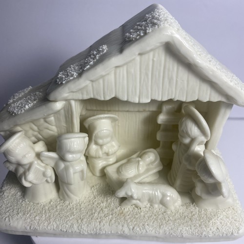 Presepe bianco gesù - presepe, bambino