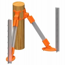 10 Pack - Wood Corner Brace Kit, Wood Post Needed - CB-360-WP