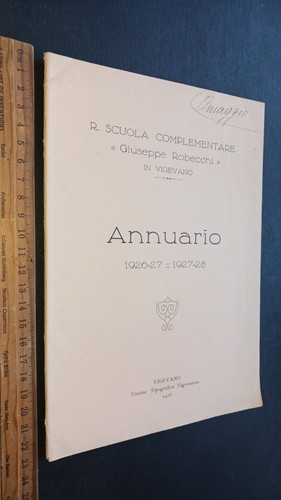 Annuario scuola complementare - annuario,