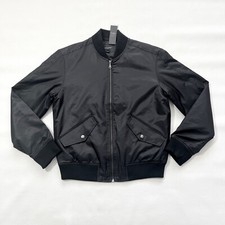 Bomber aviatore nylon nero