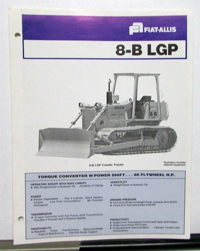 Fiat allis lgp 1989 - allis,