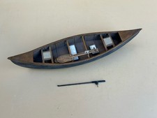 Canoa modello vintage in legno