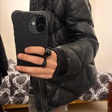 10sei0otto Leather Down Jacket
