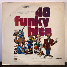 40 FUNKY HITS - 1974 Compilation - 12" Vinyl Record 3xLP - VG+