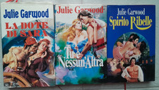 Lotto 3 libri JULIE GARWOOD romanzi rosa tipo Harmony ed. Euroclub