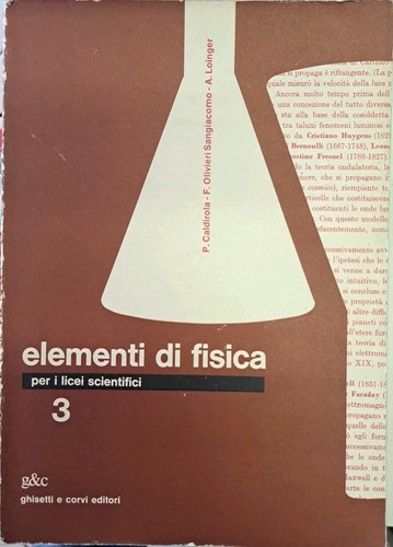 Elementi fisica per - di, licei