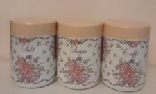 Barattoli Contenitori Cucina Sale Zucchero Caffè Milk Glass Vintage Anni 80