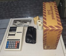 OLIVETTI UNDERWOOD 340 CALCOLATRICE VINTAGE THERMAL PRINTING CALCULATOR