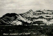 C1950 rock formation - rock,