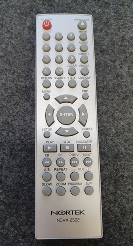 Telecomando dvd nortek ndvx - dvd,