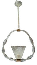 Lampadario murano dèco, Ercole Barovier anni 30-40. "Rugiada"