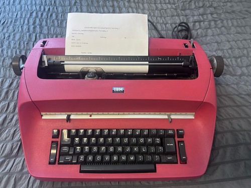 Macchina scrivere elettrica - macchina, da