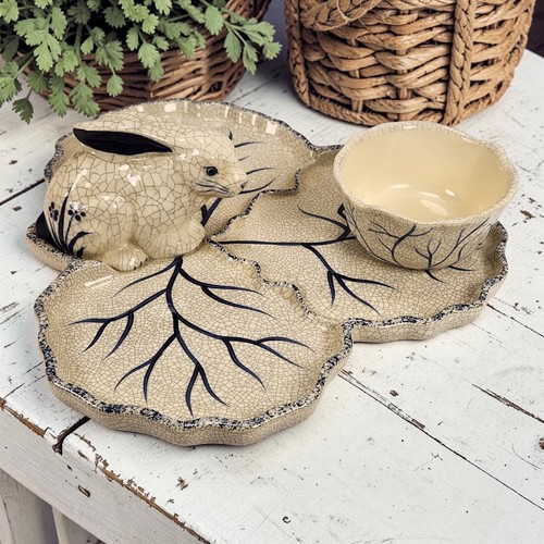 Dedham pottery bunny - dedham, cavolo