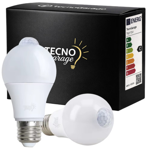 E27 led sensore - e27, di