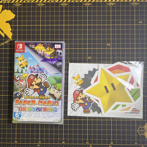 Paper mario the origami king - mario,