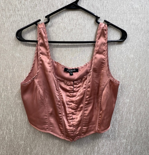 Top corsetto donna rosa - donna, xl