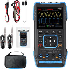 Oscilloscopio 2C53T, 3 in 1 Oscilloscopio Digitale/Multimetro/Generatore Di Segn