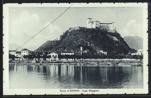 Angera lago maggiore - maggiore,, rocca