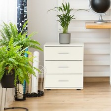 Comodino bianco tavolo da