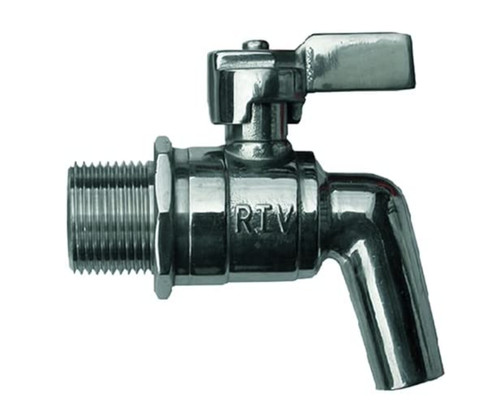 Rubinetto sfera inox con - rubinetto,
