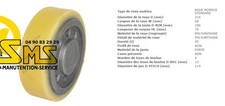 Ruota guida vulkollan hyster - guida,
