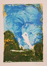 Mario Schifano "Cielo alto"