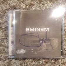 Autografo firmato eminem - cd,