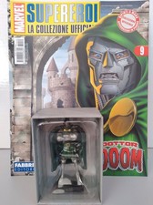 MARVEL LA COLLEZIONE UFFICIALE N° 9 DOTTOR DOOM STATUETTA + FASCICOLO EAGLEMOSS