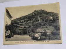 CARTOLINA SORLI CASTELLO MEDIEVALE CON ALBERGO CACCIATORI FG VIAGGIATA