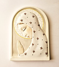 BASSORILIEVO "MADONNA DELLA PREGHIERA"  IGNI-TORINO EPIGONO LENCI ( 1935 )