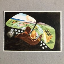 M) Cartolina aeronautica aviazione Accademia Mak 100 corso Turbine 