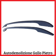 2 barre tetto longitudinali nere FIAT idea 2004 350 1.3 d multijet 1.9 jtd