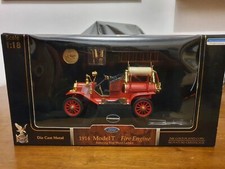 Ford Model T fire truck Road Signature 1/18 new nuovo carro pompieri firemen