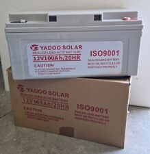 Batteria solare 100ah 12v per