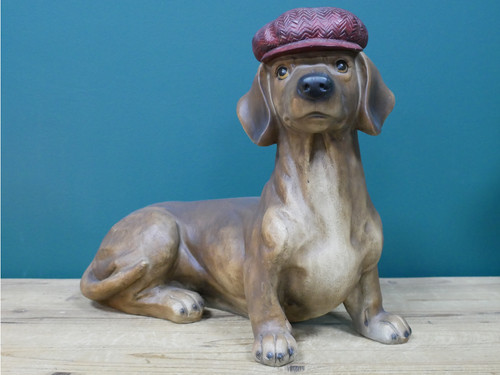 Statua bassotto ornamento - , cane