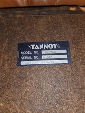 Tannoy made england 1965 - made, in