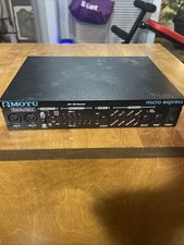 MOTU Micro Express Interfaccia