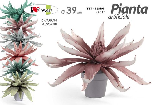 Pianta ø39cm artificiale - pianta,