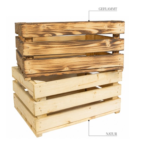 Lasse cassetta legno - in,