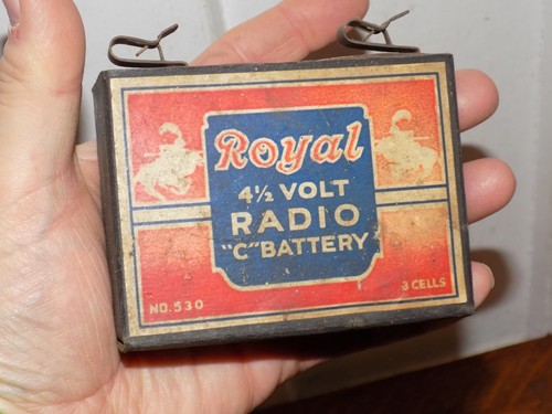 Radio epoca royal 2 volt - radio,