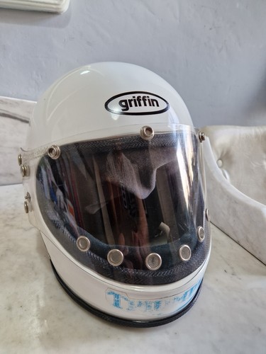 Casco moto griffin vintage - casco,