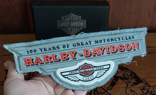 Toppa ricamata vintage harley - ricamata,