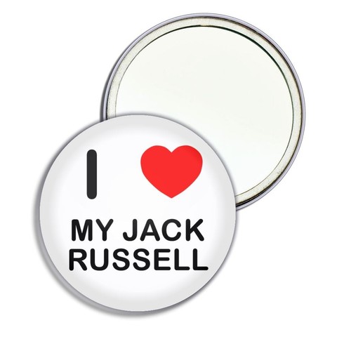 Jack russell love cuore - i,