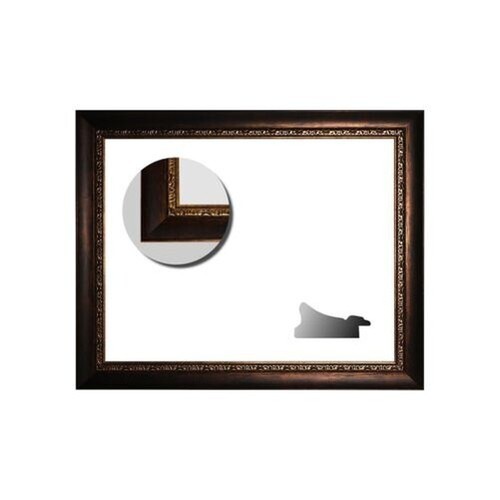 Cornice barocca marrone - cornice, con